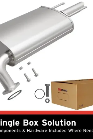 BRE Exhaust 02-08 Camry ES300 Solara 2.4L 3.0L Muffler Kit Modern