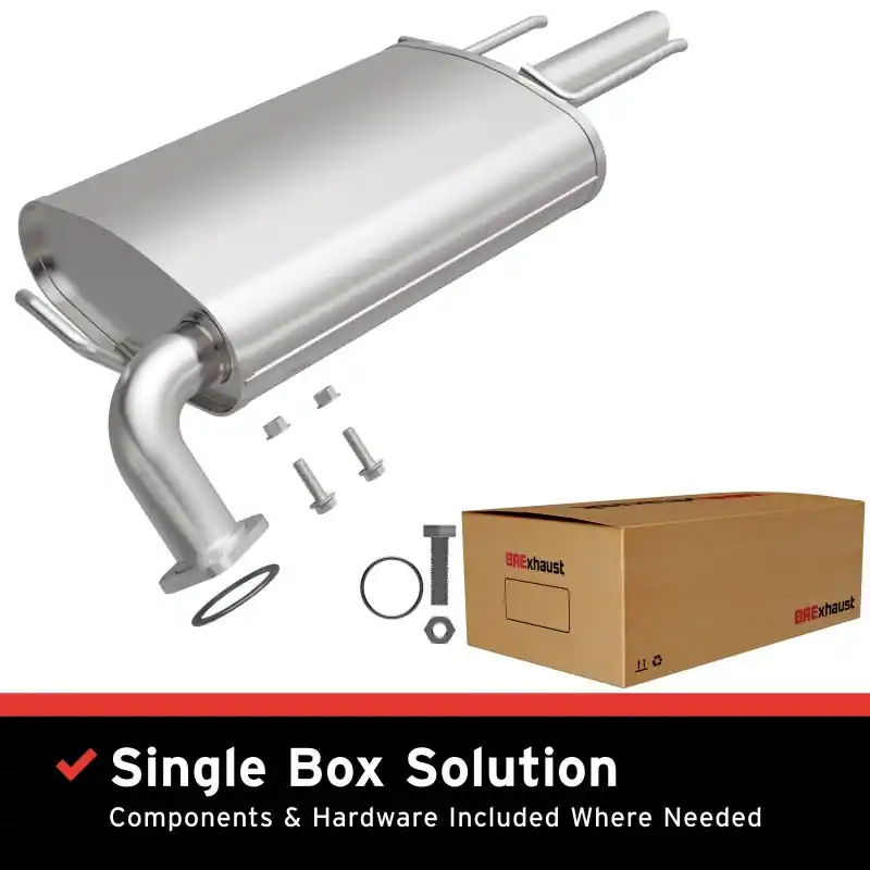 BRE Exhaust 02-08 Camry ES300 Solara 2.4L 3.0L Muffler Kit Modern