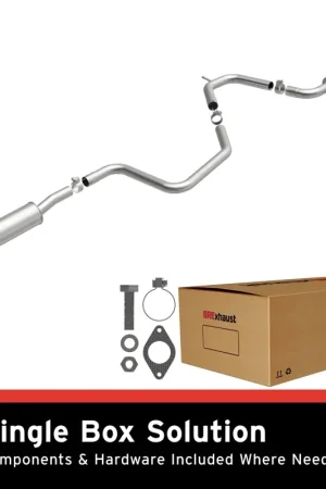 Express Delivery BRExhaust 16-24 Chevrolet Malibu 1.5L Direct-Fit Replacement Exhaust System
