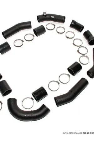 AMS Performance 2009+ Nissan GT-R R35 Alpha Upper I/C Pipe (Use w/Stock I/C / TiAL Flange) Final Sale