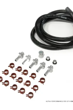 Grab Now AMS Performance 2009+ Nissan GT-R Alpha Vacuum & Boost Fitting Kit for Carbon/Alum Intake Manifold