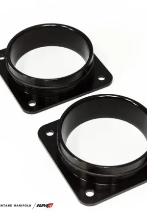 AMS Performance 2009+ Nissan GT-R R35 Stock Throttle Body Adapters for Carbon Intake Manifold Professional Grade