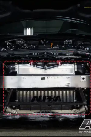 Time-Limited AMS Performance 2009+ Nissan R35 GTR Alpha Race Front Mount Intercooler Kit w/Logo