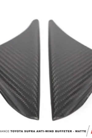 AMS Performance 2020+ Toyota GR Supra Anti-Wind Buffeting Kit - Matte Carbon Grab Now