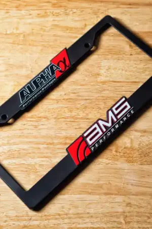 AMS Performance AMS / Alpha License Plate Frame Discount