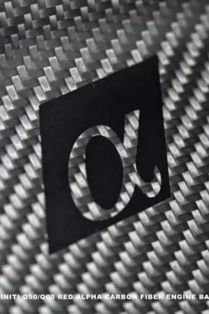 Hot Deal AMS Performance Infiniti 17+ Q60 / 16+ Q50 3.0TT Alpha Matte Carbon Front Duct