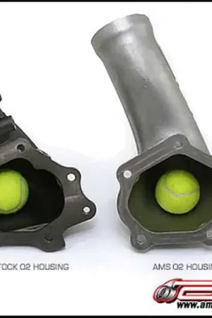 AMS Performance 08-15 Mitsubishi EVO X Widemouth Downpipe w/Turbo Outlet Pipe Top Rated