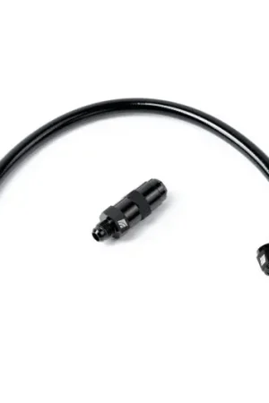 AMS Performance 5/16 Quick Connect to -6AN Inline Fuel Pulsation Damper w/ -6AN Fuel Line Seasonal Sale