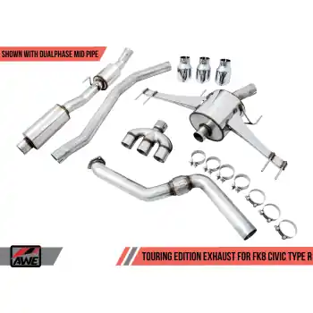AWE Exhaust – FK8 Type-R Bargain