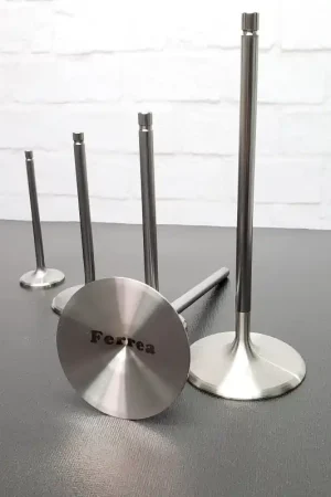Today Only Ferrea Chevy/Chry/Ford BB 2.375in 5/16in 6.605in 0.29in 13 Deg Titanium Comp Intake Valve - Set of 8