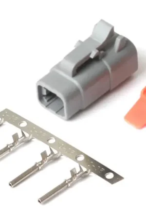 Secure Checkout Haltech Male Deutsch DTM-4 Connector 7.5 Amp Plug & Pins