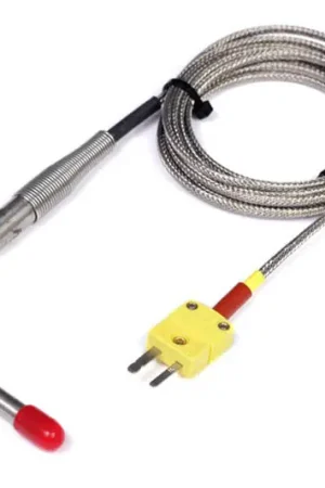Fast Shipping Haltech 1/4in Open Tip Thermocouple 55-1/2in Long (No Fitting Hardware)