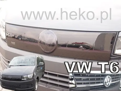 Super Sale Team Heko Wind Deflectors - VW Caravelle / Transporer T6 2015 - 2019 (Upper Grille) (Black Grille)