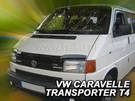 Today Only Team Heko Wind Deflector For front windscreen - VW CARAVELLE / TRANSPORTER T-4 1991 > (Mounted With Clips - Short Nose)