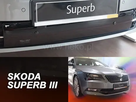 Special Offer Team Heko Winter Cover - SKODA SUPERB III 2015 - 2019 (Lower Grille)