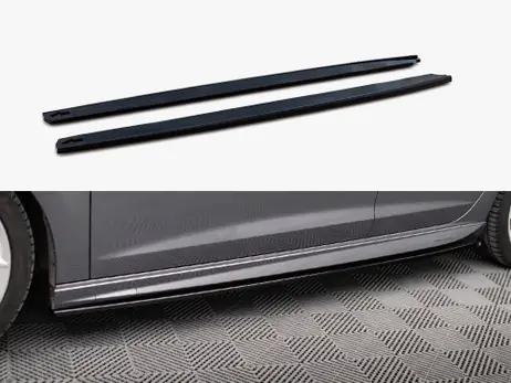 Price Cut Maxton Side Skirts Diffusers V.5 Seat Leon Cupra / FR / Standard Mk3 / Mk3 Facelift