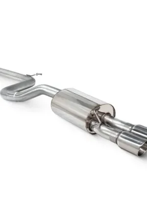 Special Offer Scorpion Non-Resonated GPF-Back Exhaust System with Polished twin 90mm Daytona trims - Volkswagen Polo GTI 2.0T AW Pre-Facelift GPF Model