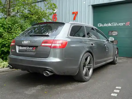 Cheap Quicksilver Exhaust System -  Audi RS6 C6 V10 Saloon and Avant Sports Rear Sections (2008-10)