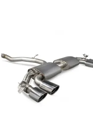 Fan Favorite Scorpion Cat Back Exhaust Non-resonated cat-back system (with valves) - TT S MK3 Coupe GPF Model