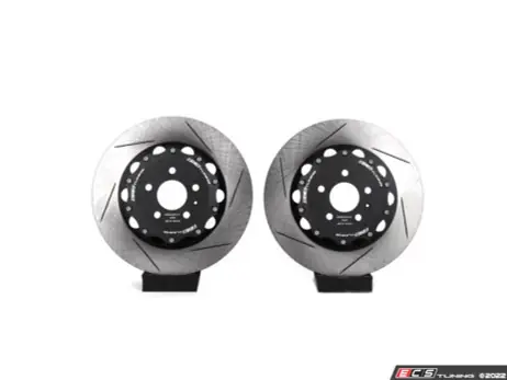 ECS Tuning Front 2-Piece Slotted Brake Rotors Pair (370x34) - RS3 8v Saloon Only Bargain