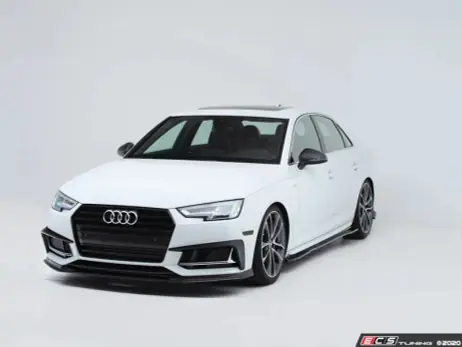 ECS Tuning Flat Side Skirts Gloss Black - B9 A4 / S4 Deal