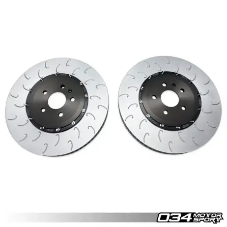 034Motorsport 2-Piece Floating Front Brake Rotor Upgrade Kit - RS3 8Y Viral