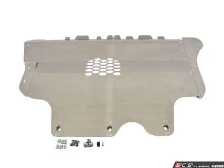 Latest ECS Tuning Street Shield Aluminum Skid Plate Kit  - 8Y A3/S3/RS3