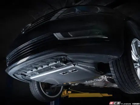 Affordable ECS Tuning Aluminum Street Shield Skid Plate Kit - B6 Passat / CC