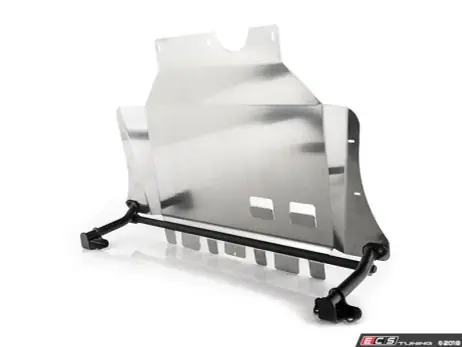 ECS Tuning Aluminum Street Shield Skid Plate With Reinforcement Kit - Golf 7 Deal