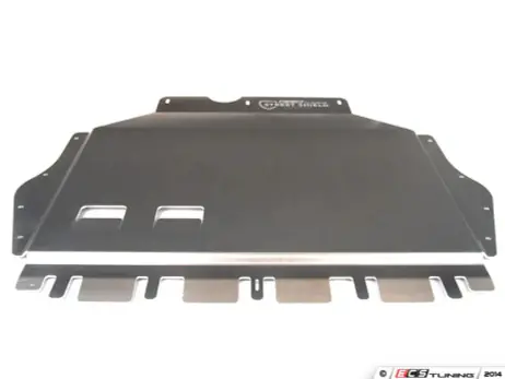 Markdown ECS Tuning Aluminum Street Shield Skid Plate Kit - Jetta Mk7/Passat B7