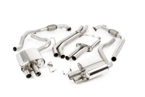 Milltek Resonated Catback Exhaust - S4 B9 (sport diff models and without brace bar) Warranty Included