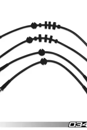 034 Motorsport - Stainless Steel Braided Brake Line Kit, B8/B8.5 Audi Q5/SQ5 Professional Grade
