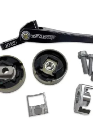 Get Yours 034 Motorsport - (MQB) Billet Spherical Dogbone Mount Performance kit - Audi 8V S3/TT/TTS & Volkswagen Golf MK7 GTI/R