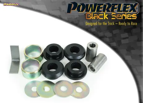 Certified Powerflex Track Rear Lower Track Rod Outer Bushes 14mm - Golf Mk8 2wd+4wd - PFR85-811-14BLK