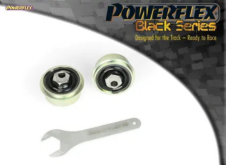 Free Shipping Powerflex Track Front Wishbone Rear Bushes, Caster Adjustable - Tiguan MK2 (2017 - ON ) - PFF3-902GBLK