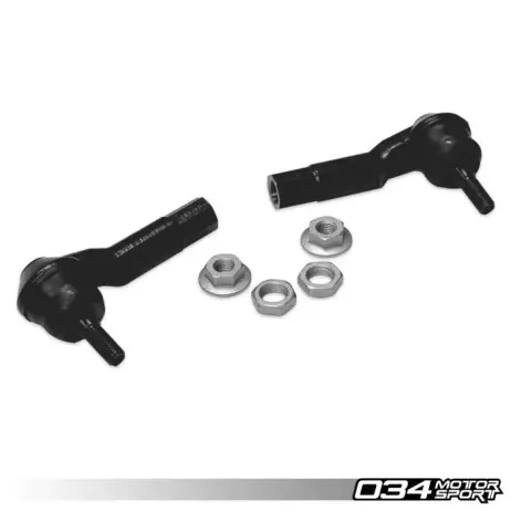 034 Motorsport - Extended Tie Rod End Kit, Audi & Volkswagen PQ35, MQB, and MQB Evo High Quality