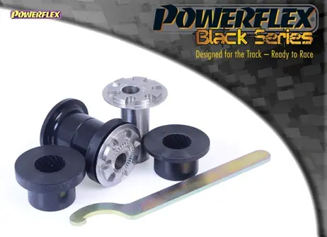 Time-Limited Powerflex Track Front Wishbone Front Bushes Camber Adjustable  - S1 8X (2015 on) - PFF85-201GBLK