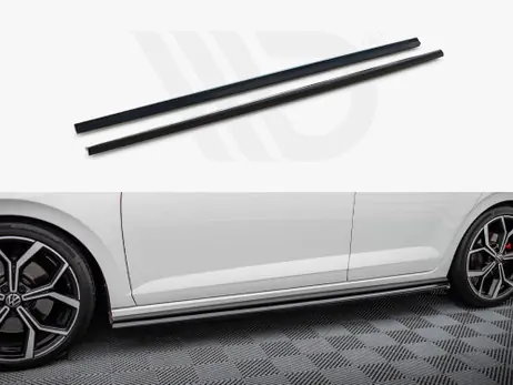 One Day Deal Maxton Design Side Skirts Diffusers Volkswagen Polo Gti Mk6 Facelift
