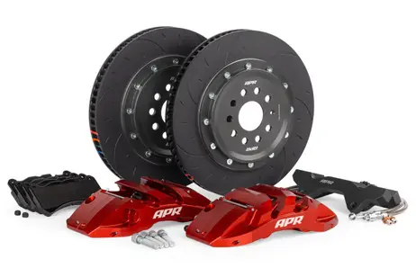 APR 370X34MM 6-Piston Big Brake Kit Front in Red - (MQBEVO 355MM) Certified