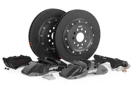 APR 370X34MM 6-Piston Big Brake Kit Front in Grey - (MQB/MQBEVO 340MM) Warranty Included