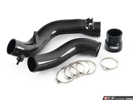 ECS Tuning High Flow Charge Pipe Kit Carbon Fiber 8Y RS3 Exclusive Offer