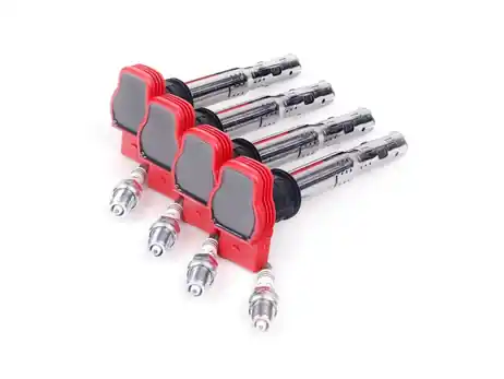 Ignition Service Kit for EA113 and EA888 Gen1/2 Engines ( R8 Coils / BKR7EIX Plugs ) Reduced Price