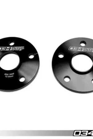 Reduced Price 034 Motorsport Wheel Spacer Pair, 12.5mm, Volkswagen & Audi 5x112 with 57.1mm Center Bore