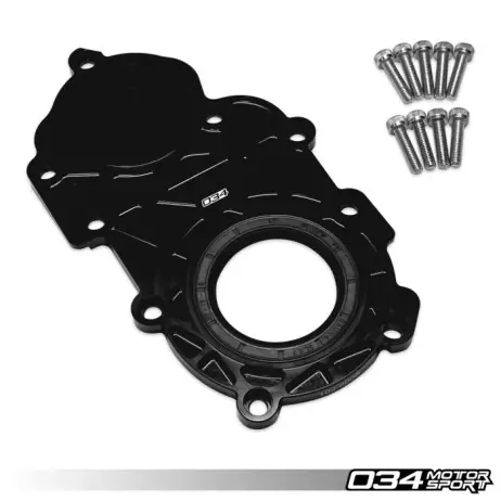 Limited Offer 034 Motorsport Billet Aluminum Front Main Seal - B8/B8.5/C7 EA837 3.0T Supercharged Vehicles