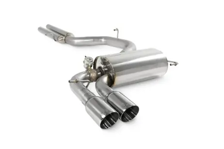 Scorpion Non-resonated secondary cat-back system Valved Polished RS3 8P 2011 - In Demand