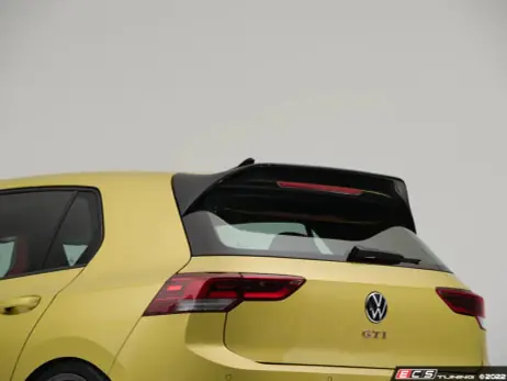 ECS Tuning Hatch Spoiler Extension Gloss Black - Mk8 GTI Crafted