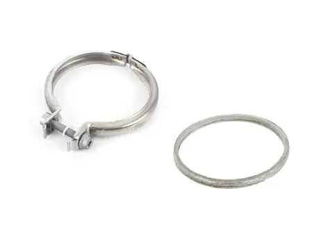 Save Now Genuine VAG Downpipe Fire Ring Gasket and V-Band Clamp - 1.8T/2.0T - EA888 Gen3