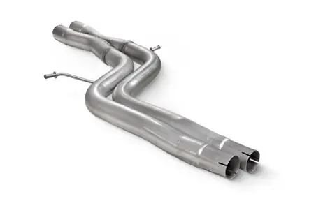 Authentic Scorpion Original centre silencer delete with x-pipe - S4 3.0 TFSI V6 Quattro & Avant B8/B8.5