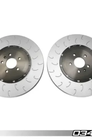 Fan Favorite 034Motorsport 2-Piece Floating Front Brake Rotor Upgrade Kit - C7 S6/S7