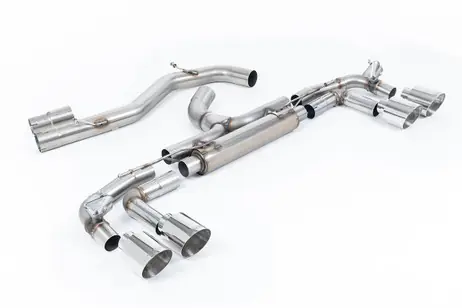 Milltek GPF back - Race system - Non Resonated 80mm System - S3 Sportback 8Y No Minimum Order